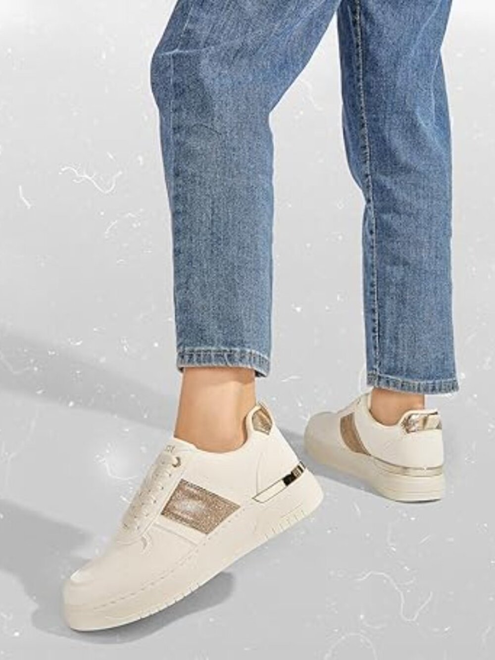 Women’s Platform Sneakers | Retro Low Top Lace-Up Shoes
